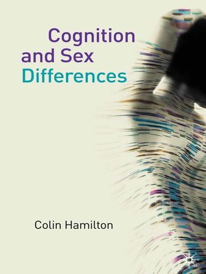cover image of Cognition and Sex Differences